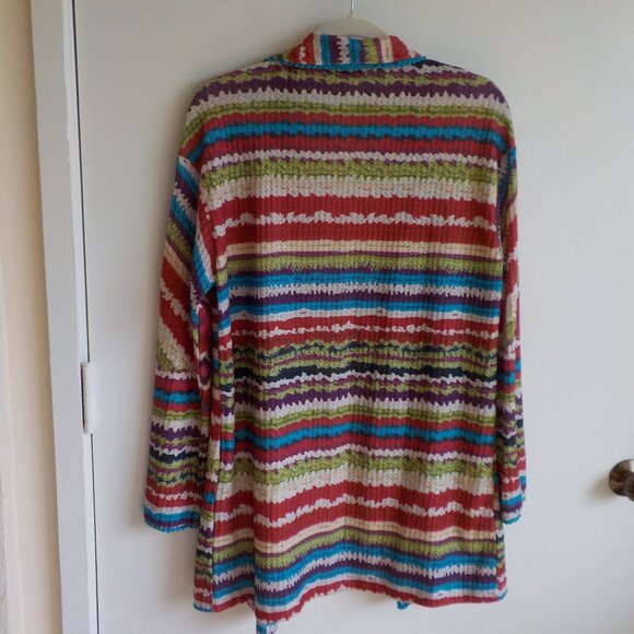 Misslook Jacket - Large - Lightweight - Colorful - Aztec - Long Sleeve (445) - Picture 5 of 7